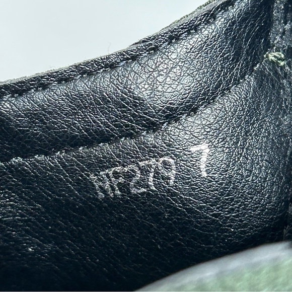 EGO Forest Green Knit Above Ankle Pull On Peep Toe Heels - Picture 12 of 16